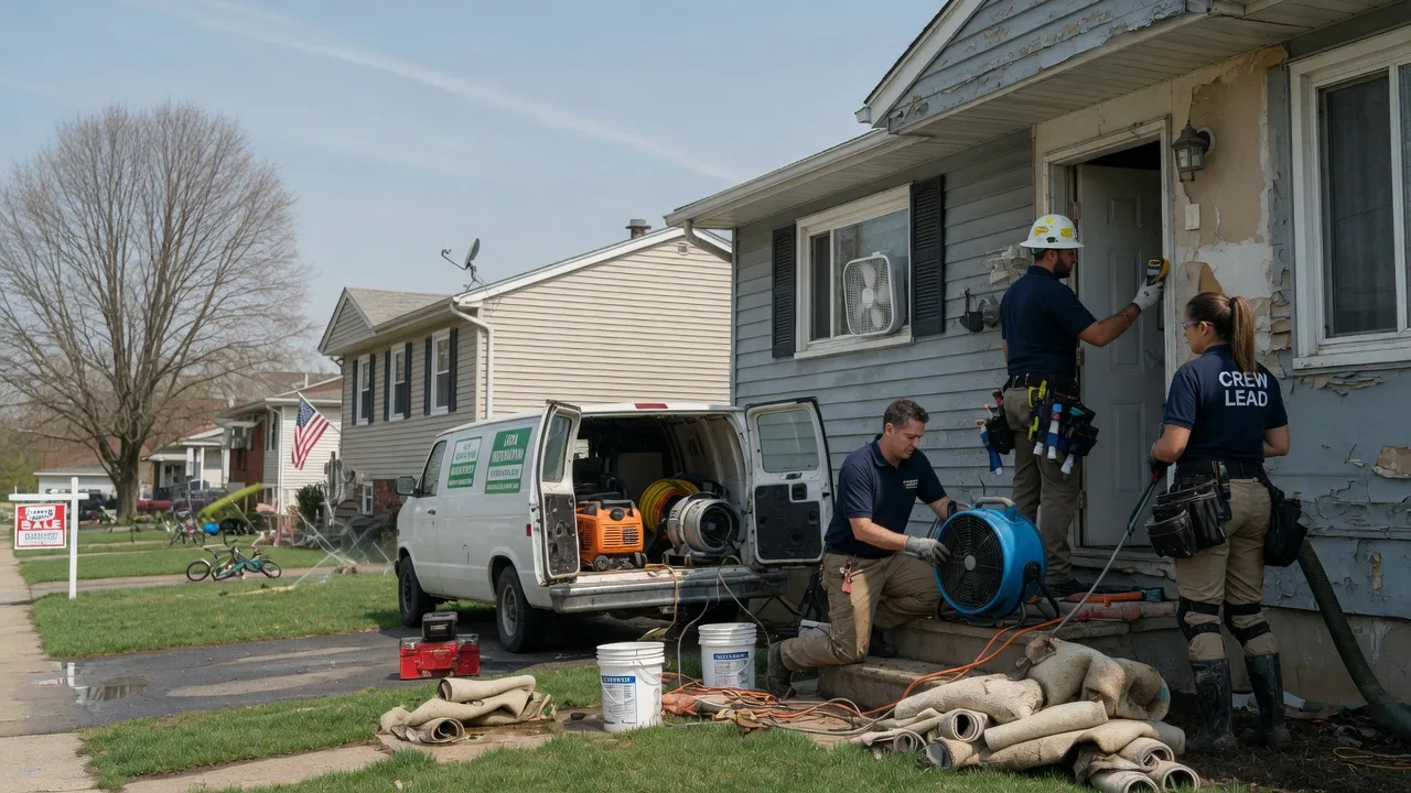 Flood Cleanup in Grasonville, MD near me